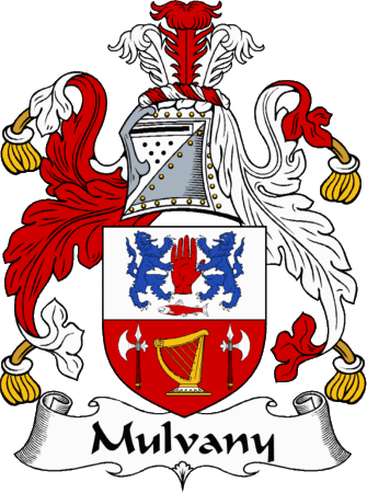 Mulvany Clan Coat of Arms