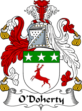doherty clan arms coat history crest irishgathering family irish ie