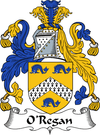 O'Regan Clan Coat of Arms