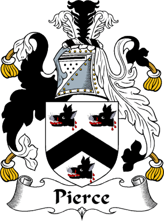 Pierce Clan Coat of Arms