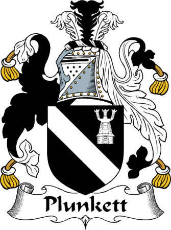Plunkett Clan Coat of Arms