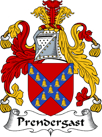 Prendergast Clan Coat of Arms