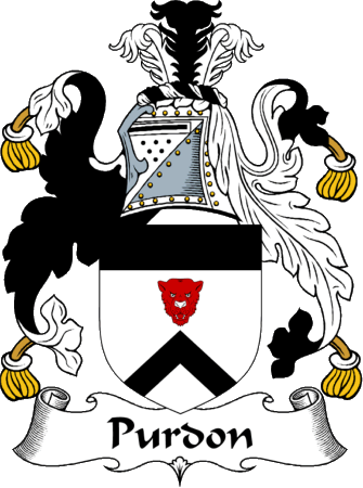 Purdon Clan Coat of Arms