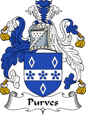Purves Clan Coat of Arms