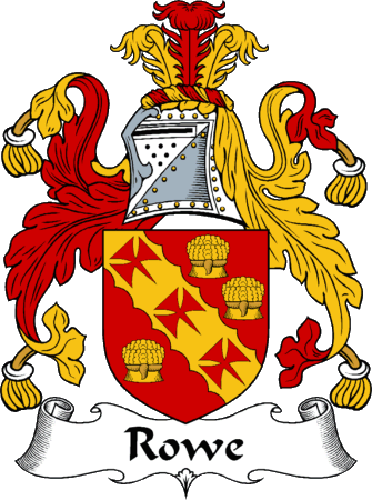 Rowe Clan Coat of Arms