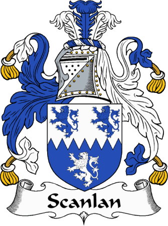 Scanlan Clan Coat of Arms