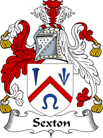 Sexton Clan Coat of Arms