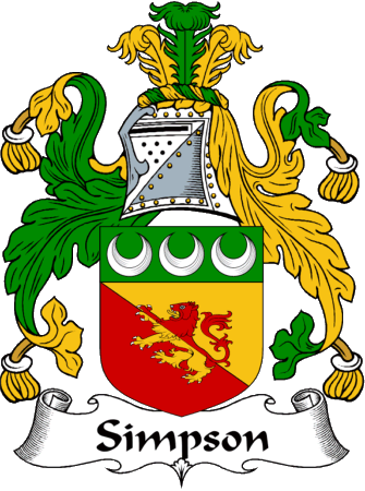 Simpson Clan Coat of Arms