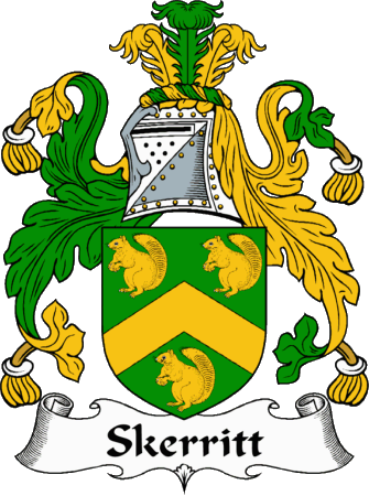 Skerritt Clan Coat of Arms