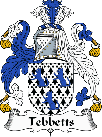 Tebbetts Clan Coat of Arms