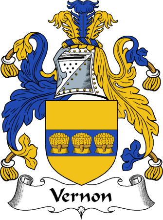 Vernon Clan Coat of Arms